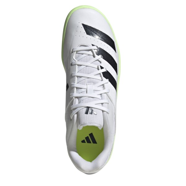 Adidas Throwstar - Mens Throwing Shoes - White/Core Black/Green Space