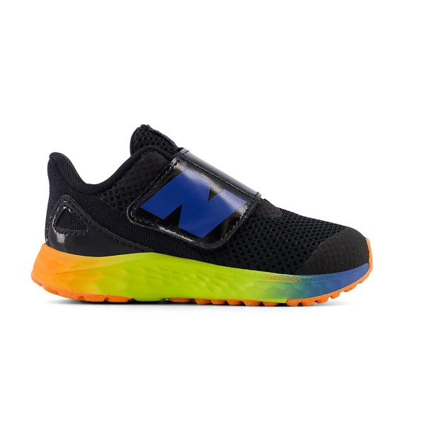 New Balance Fresh Foam Arishi v4 PS - Kids Running Shoes - Black/Blaze Orange