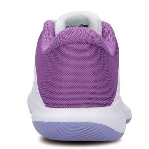 New Balance 696v4 - Womens Tennis Shoes - White/Mystic Purple