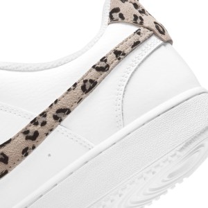 Nike Court Vision Low - Womens Sneakers - White/Desert Sand/Black