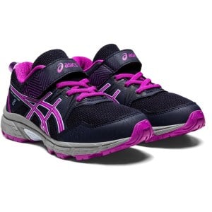 Asics Gel Venture 8 PS - Kids Trail Running Shoes - Midnight/Orchid