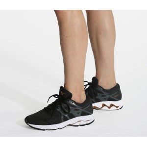 Mizuno Wave Equate 4 - Mens Running Shoes - Black/Dark Shadow