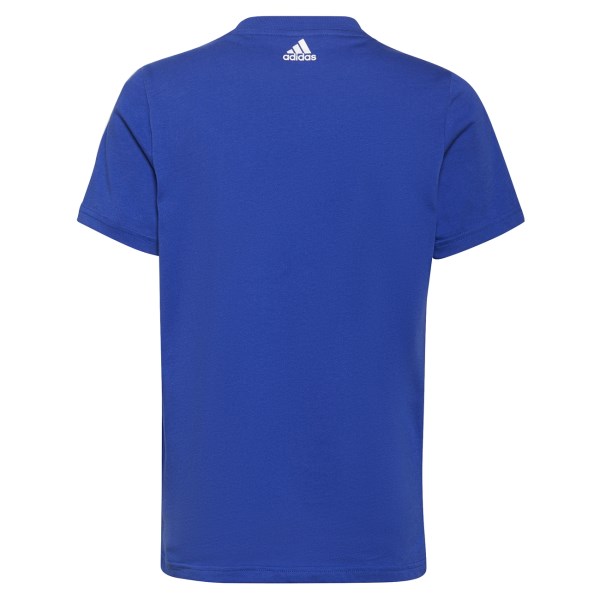 Adidas Essentials Logo Kids T-Shirt - Bold Blue/White