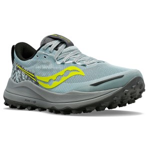 Saucony Xodus Ultra 2 - Womens Trail Running Shoes - Glacier/Ink