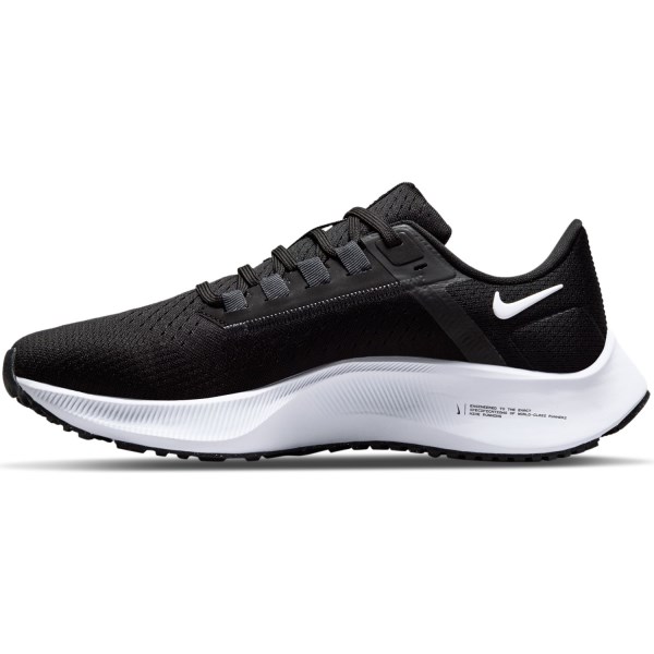 Nike Air Zoom Pegasus 38 - Womens Running Shoes - Black/White