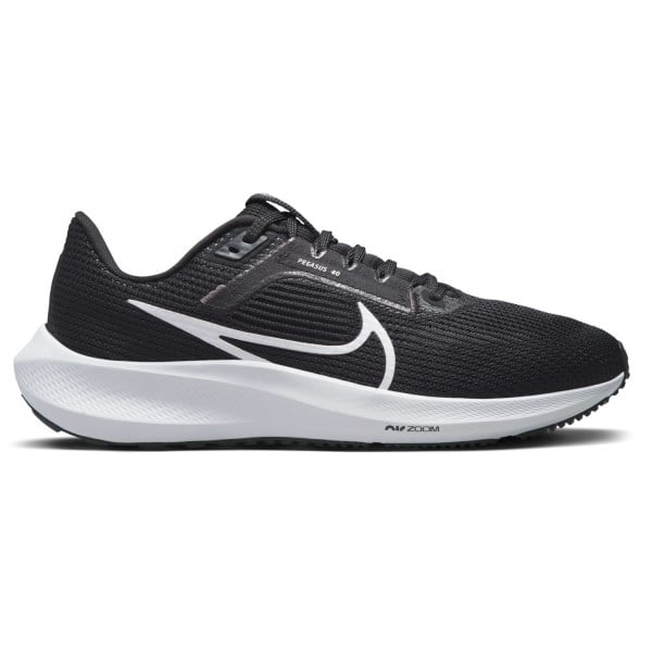Nike Air Zoom Pegasus 40 - Womens Running Shoes - Black/White/Iron Grey ...