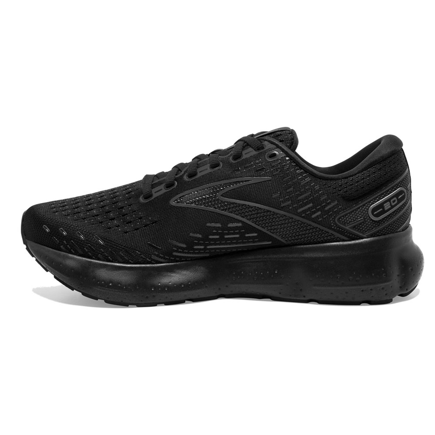 Brooks Glycerin 20 - Womens Running Shoes - Triple Black | Sportitude