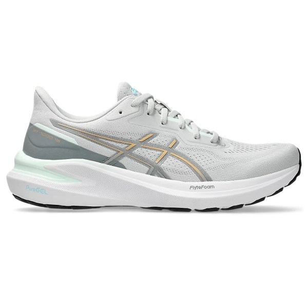 Asics GT-1000 13 - Womens Running Shoes - Concrete/Champagne