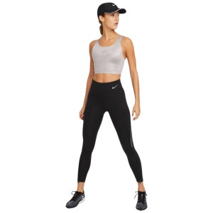 Nike Epic Faster 7/8 Womens Running Tights - Black/Gunsmoke