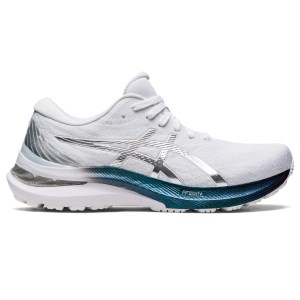Asics Gel Kayano 29 Platinum - Womens Running Shoes - White/Pure Silver