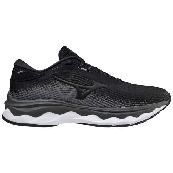 Mizuno Wave Sky 5 - Mens Running Shoes - Black/Quiet Shade
