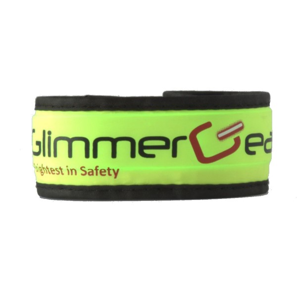 Glimmer Gear LED High Visibility Slap Band - Green