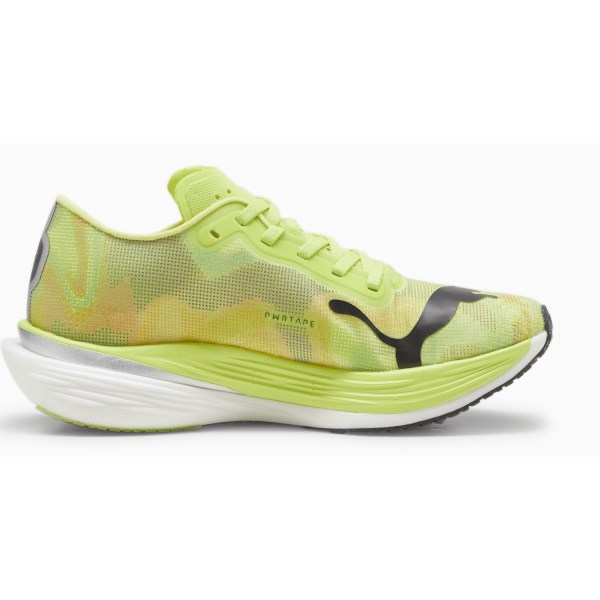 Puma Deviate Nitro Elite 2 Psychedelic Rush - Womens Running Shoes - Lime Pow/Poison Pink/Black