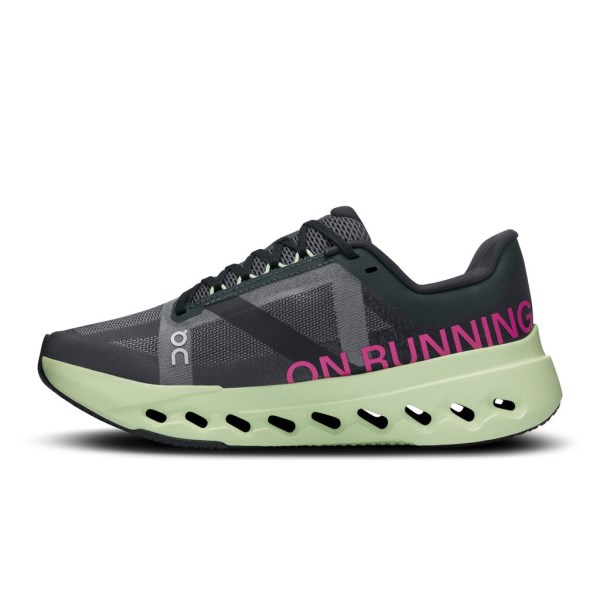 On Cloudsurfer Next - Mens Running Shoes - Black/Lima