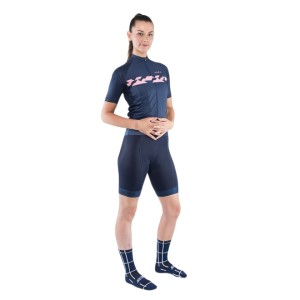 Sub4 Pro Euro Brevett Womens Cycling Jersey - Navy