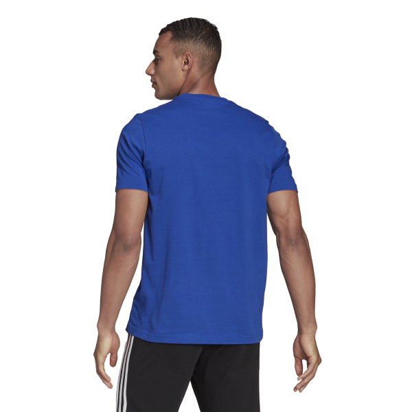 Adidas Spray Box Graphic Mens T-Shirt - Bold Blue/White