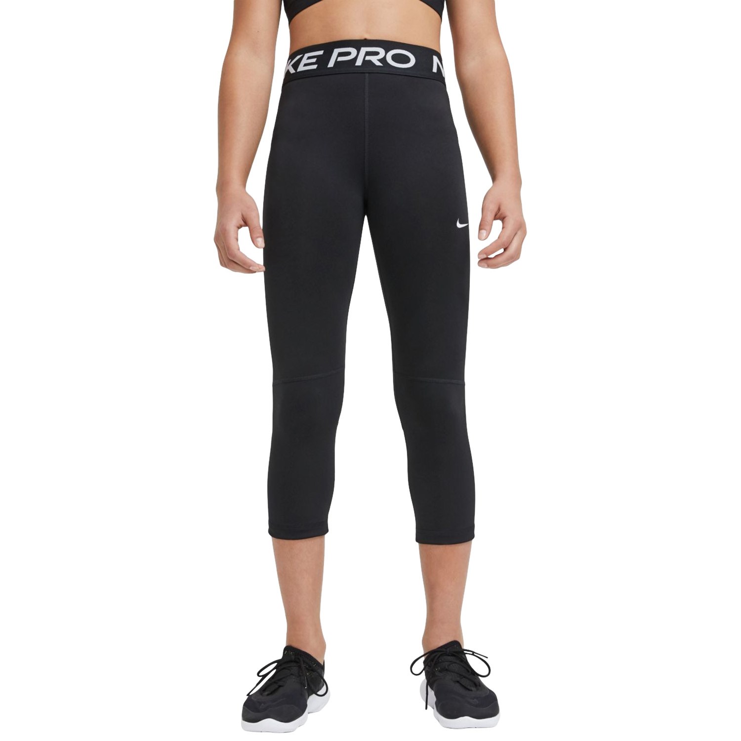 Nike Performance TIGHTS ONE CAPRI - 3/4 sports trousers - black