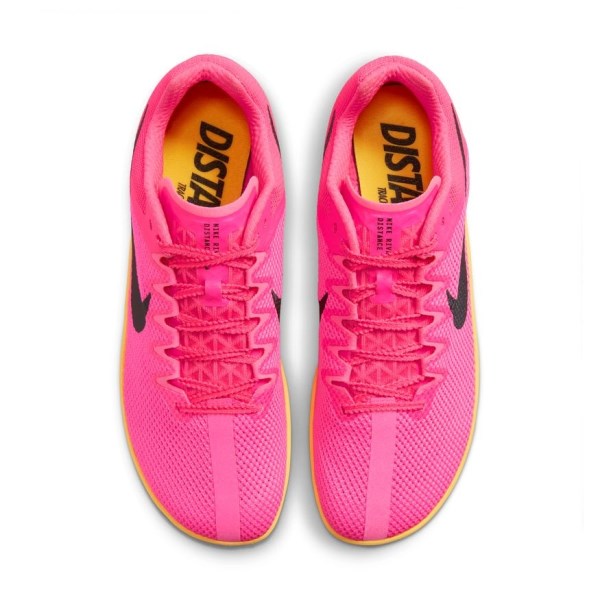 Nike Zoom Rival Distance - Unisex Track Running Spikes - Hyper Pink/Black/Laser Orange