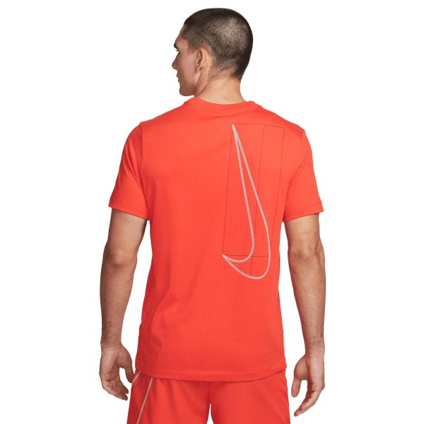 Nike Dri-Fit Fitness Mens Training T-Shirt - Picante Red