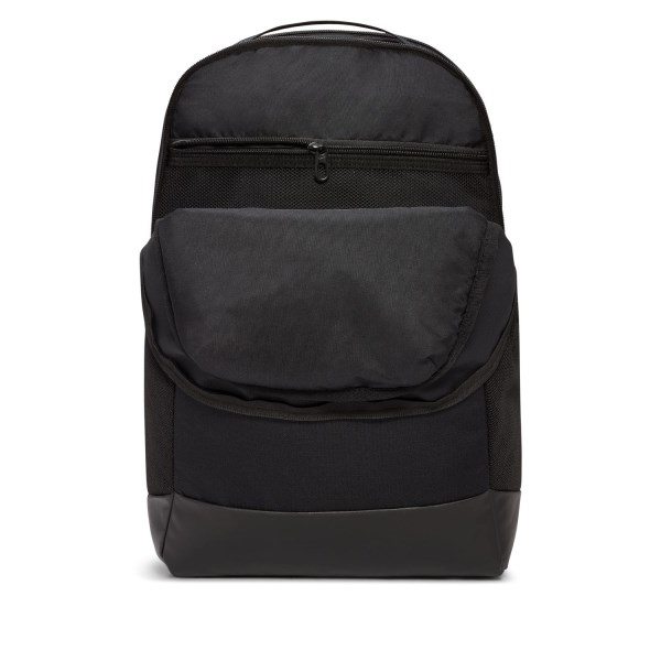 Nike Brasilia 9.5 Medium Training Backpack Bag - Triple Black/White