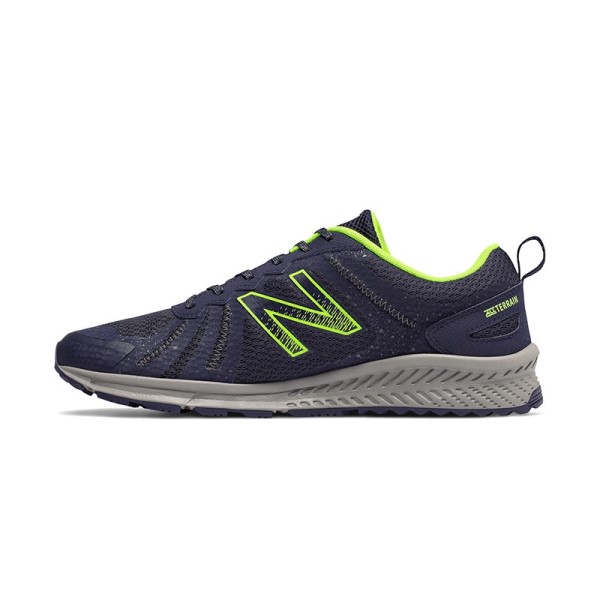New Balance 590v4 Trail - Mens Trail Running Shoes - Navy/Lime
