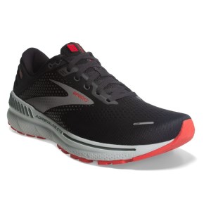 Brooks Adrenaline GTS 22 - Mens Running Shoes - Black/Grey/Red