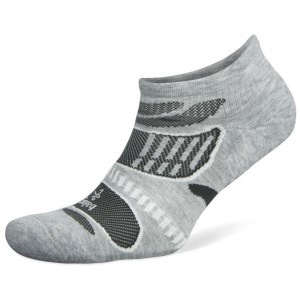 Balega Ultralight No Show Running Socks - Grey/White