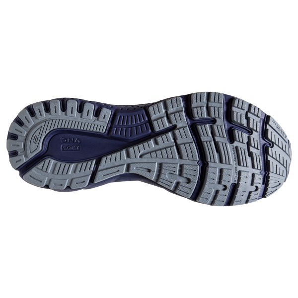 Brooks Adrenaline GTS 21 - Mens Running Shoes - Grey/Tradewinds/Deep Cobalt