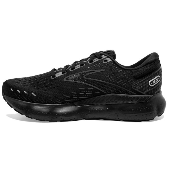 Brooks Glycerin GTS 20 - Womens Running Shoes - Black/Black/Ebony