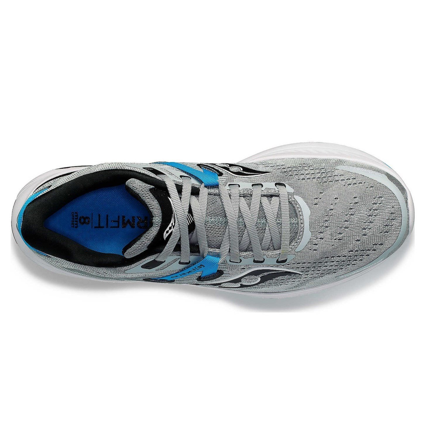 Saucony Guide 16 - Mens Running Shoes - Concrete/Vizi Blue | Sportitude
