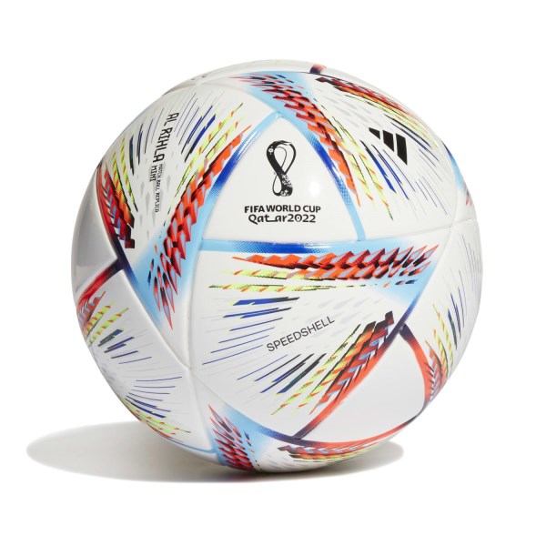 Adidas Al Rihla Mini Soccer Ball - White/Pantone