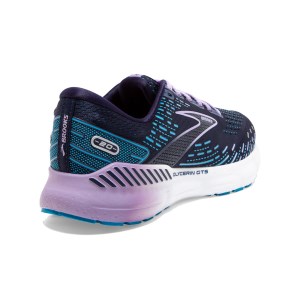 Brooks Glycerin GTS 20 - Womens Running Shoes - Peacoat/Ocean/Pastel Lilac