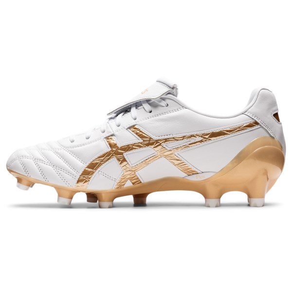 Asics Lethal Testimonial 4 IT - Mens Football Boots - White Champagne
