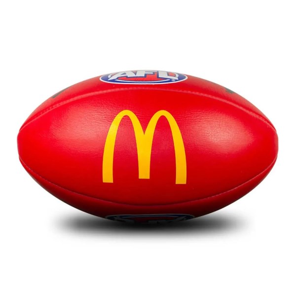 Sherrin Leather All Replica McDonalds Game Ball - Size 5 - Red