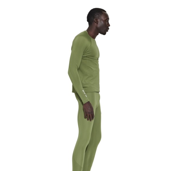 Skins Series-2 Mens Compression Long Sleeve Top - Khaki