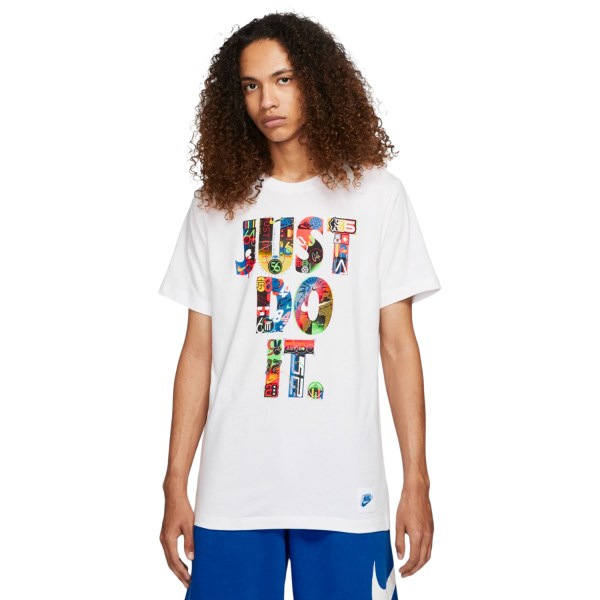 Nike Sportswear Worldwide Mens T-Shirt - White