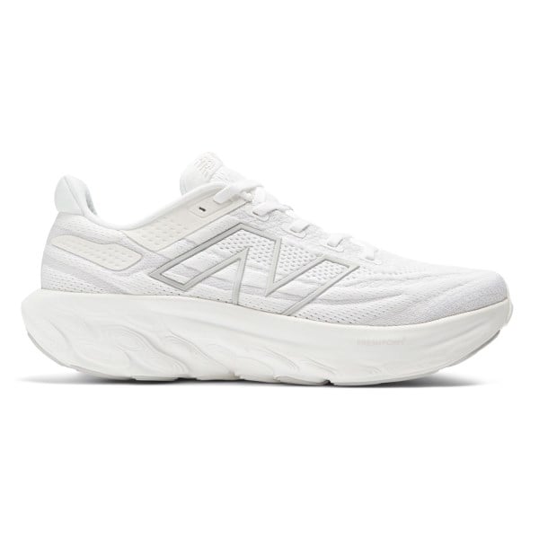 New Balance Fresh Foam X 1080v13 - Mens Running Shoes - White/Silver Metallic