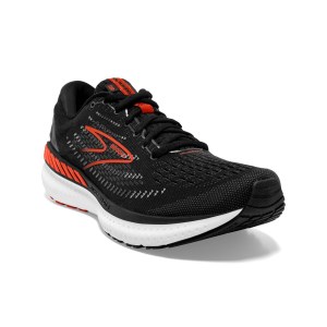 Brooks Glycerin GTS 19 - Mens Running Shoes - Black/Red Clay/Grey