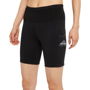 Nike Epic Luxe Womens Trail Running Shorts - Black/Dark Smoke Grey/Reflective Silver