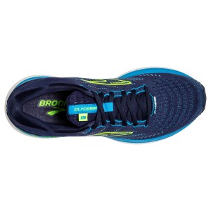 Brooks Glycerin 19 - Mens Running Shoes - Navy/Blue/Nightlife
